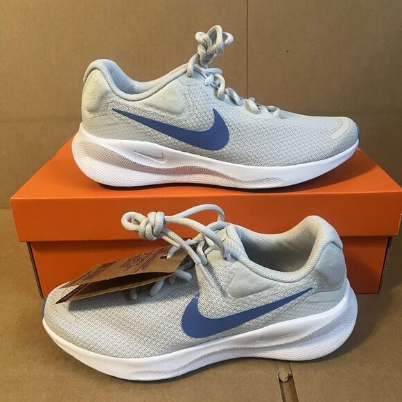 Nike Shoes - Nike Revolution 7 Womens Size 6.5 Blue Womens Athletic Running Shoes Sneakers